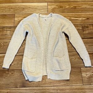 Cat & Jack Cream Knit Cardigan